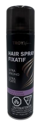 A10106 : Troy women A10106 : Hygiene and Health - Shampoo - Ultra Strong Hairspray TROY WOMEN, ultra strong HAIRSPRAY, 12 x 170g