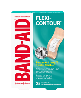 A15759 : Band aid A15759 : Hygiène et santé - Pansements - Plasters Flexi-contour BAND AID, plasters FLEXI-CONTOUR, 24 x 25 un