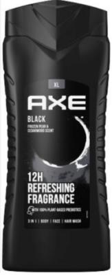 A95882 : Axe A95882 : Hygiene and Health - Shampoo - Black Body Wash AXE, BLACK BODY WASH, 12 x 400 ML