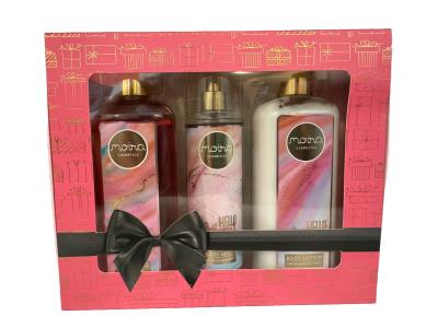 A9855 : Moira A9855 : Hygiène et santé - Savons et gels douche - Ens Hello Gorgeous (gel-brume-lotion) MOIRA,ens HELLO GORGEOUS (gel-brume-lotion),6 UN (215-400ML)