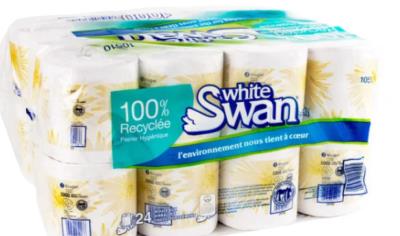 CA1807 : White swan CA1807 : Household products - Toilet paper - Toilet Paper WHiTE SWAN , TOILET PAPER,24 rlx x (1000 f)