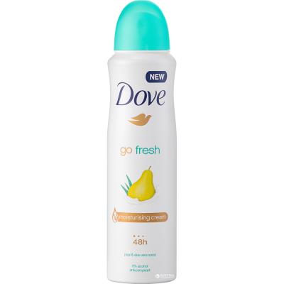 CA2095 : Dove CA2095 : Hygiène et santé - Déodorisants - Déo Spray Poire Et Aloes Vera (€) DOVE, déo SPRAY poire et aloes vera (€), 6 x 150 ml