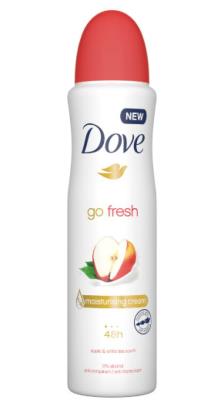 CA2290 : Dove CA2290 : Hygiene and Health - Deodorant - Go Fresh Spray Deodorant Apple & White Tea DOVE, go fresh SPRAY deodorant APPLE & WHITE TEA, 6 x 150 ml