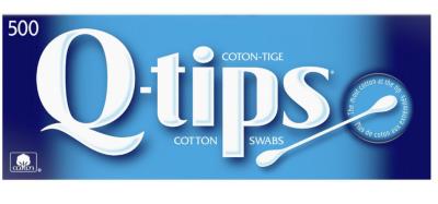 CA456-1 : Q-tips CA456-1 : Hygiène et santé - Soins de santé - Coton-tiges Q-TIPS,COTON-TIGES,12 MEGA x 500 UN