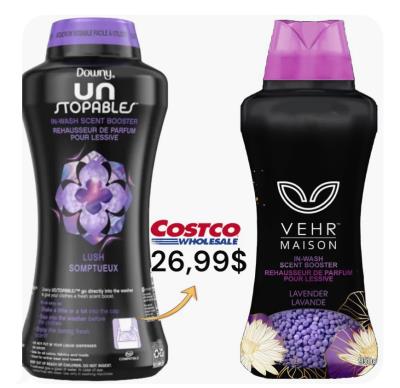 CA527 : Vehr CA527 : Produits ménagers - Produits à lessive - Billes Less.( Lavande) (style Costco) VEHR,billes less.( lavande) (style costco),6 MEGA 950 g