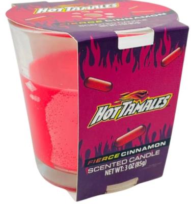 CA557-OU : Hot tamales CA557-OU : Accessories & Supplies - Office supplies - Fierce Cinnamon Candle HOT TAMALES,FIERCE CINNAMON CANDLE,8 x 85G