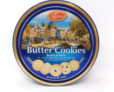 CB4785-OU : Danish CB4785-OU : Lunch and snacks - Cookies - Butter Cookies (metal Tin) DANISH , butter cookies (metal tin) , 12 x 340g