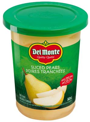 CF34 : Del monte CF34 : Preserves and jars - Fruits - Sliced Pear (juice) DEL MONTE, SLICED PEAR (juice),12 x 540 ML