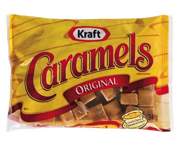 CG2111-1 : Kraft CG2111-1 : Confectionery - Chocolate - Caramels KRAFT,CARAMELS, 12 x 340G