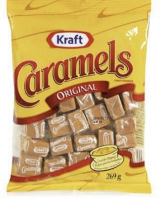 CG2196 : Kraft CG2196 : Confectionery - Candy - Caramel Candy KRAFT, CARAMEL CANDY, 12 x 269g