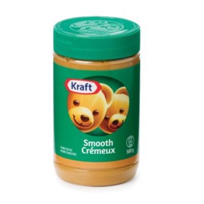 CG2251-OU : Kraft CG2251-OU : Lunch and snacks - Peanuts - Peanut Butter Smooth KRAFT , PEANUT BUTTER SMOOTH , 12X500g