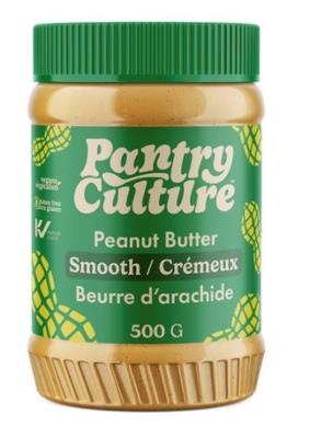 CG2300-OU : Pantry culture CG2300-OU : Lunch and snacks - Peanuts - Peanut Butter Creamy PANTRY CULTURE , PEANUT BUTTER creamy , 12 x 500g