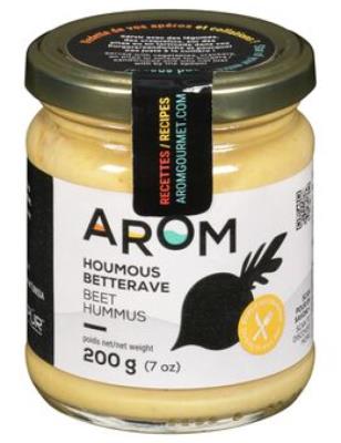 CG952 : Arom CG952 : Conserves et bocaux - Légumes - Houmous Betterave AROM, HOUMOUS betterave, 12 x 200g