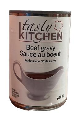 CH0135-OU : Tast.kitc CH0135-OU : Condiments - Sauce - Beef Gravy TAST.KITC,BEEF GRAVY,24 x 284 ML