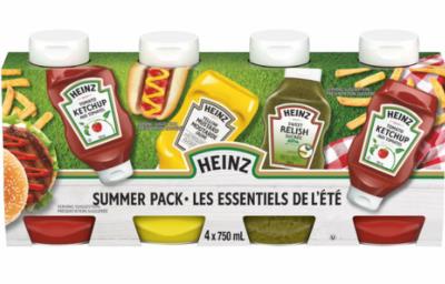 CH893 : Heinz CH893 : Condiments - Ketchup - Ensemble Picnic Ass. (pres.) HEINZ, ENSEMBLE PICNIC ass. (PRES.), 180 x (4 x 750ml)