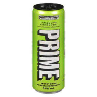 CJ6404 : Prime CJ6404 : Beverages - Energy drinks - Lemon Lime Energy Drink PRIME,LEMON LIME energy drink,2 x (12 x 355 ML)