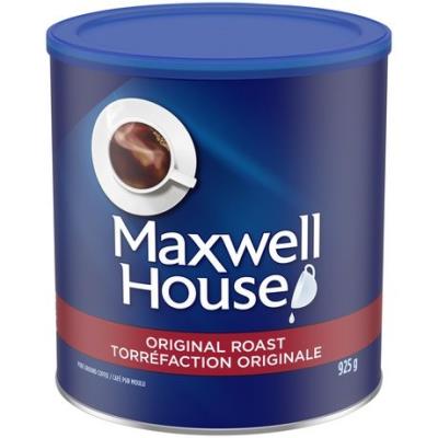 CK112 : Maxwell house CK112 : Beverages - Coffee - Original Roast Coffee MAXWELL HOUSE, ORIGINAL ROAST COFFEE, 6 x 925g