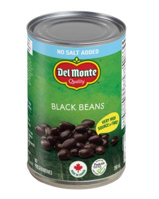 CL69-OU : Del monte CL69-OU : Preserves and jars - Vegetables - Black Beans (no Salt) DEL MONTE ,BLACK BEANS (no salt), 24 x 398ml