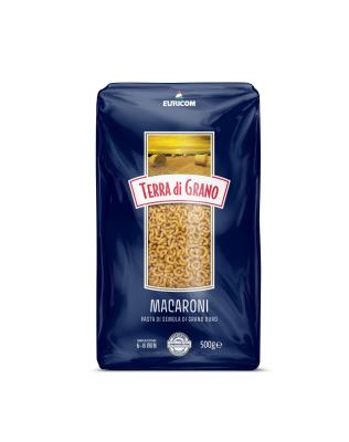 CN0381 : Terra di grano CN0381 : Pâtes, riz et nouilles - Macaroni - Macaroni Coquilettes TERRA DI GRANO,MACARONI coquilettes,12 x 500G