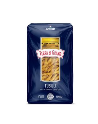 CN1418 : Terra di grano CN1418 : Pasta, rice and noodles - Macaroni - Fusilli TERRA DI GRANO, FUSILLI, 12 x 500G