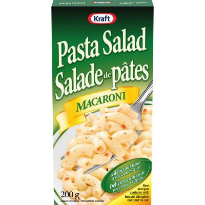 CN177 : Kraft CN177 : Ingrédients de cuisine - Mélanges à pâte - Salade De PÂtes KRAFT,SALADE DE PÂTES,96 x 200G