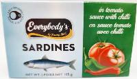 CP037-1 : Sardines In Tomato Sauce & Chili