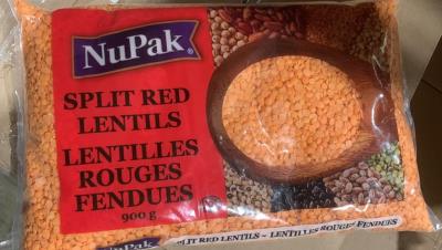 S34 : Nupak S34 : Conserves et bocaux - Soupes - Lentilles Rouge NUPAK, LENTILLES ROUGE , 12 x 900g